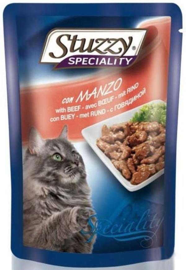 Консервы Stuzzy Speciality Cat Пауч (говядина) для кошек и котят
