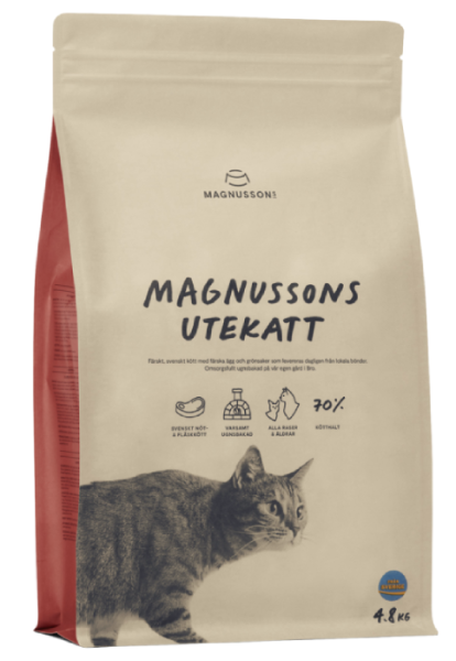 Сухой корм Magnussons Utekatt для кошек и котят