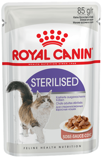 Консервы Royal Canin Sterilised (соус) для кошек и котят