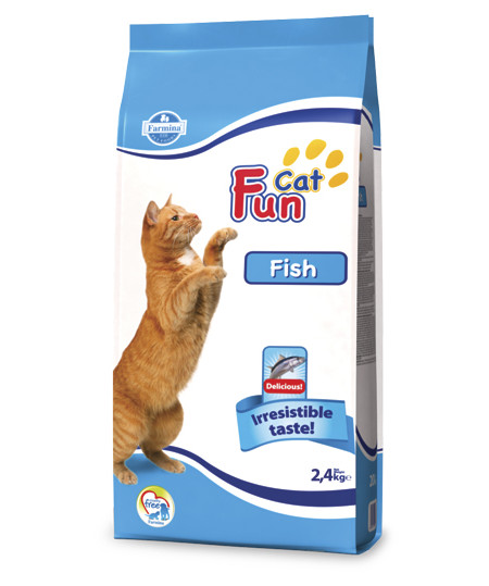 Сухой корм Farmina Fun Cat (Рыба) для кошек и котят