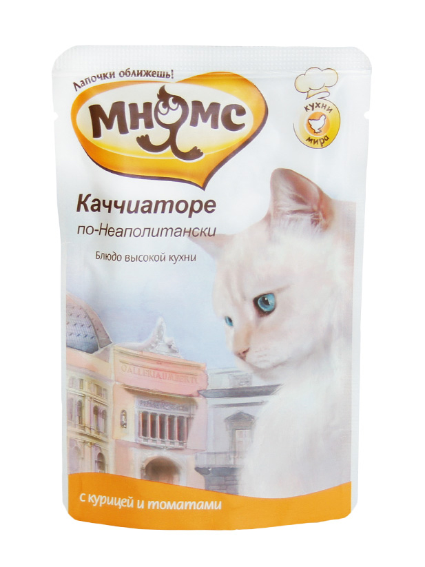 Консервы Мнямс Каччиаторе по-неаполетански для кошек и котят