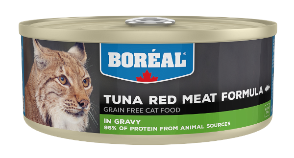 Консервы Boreal Cat Красное мясо тунца в соусе для кошек и котят