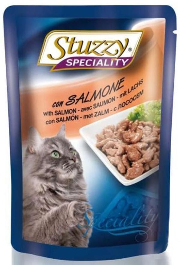 Консервы Stuzzy Speciality Cat Пауч (лосось) для кошек и котят
