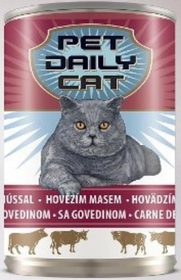 Piko Pet Консервы &quot;Pet Daily Cat Beef&quot; – Garfield.by
