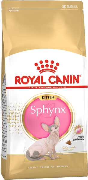 Сухой корм Royal Canin Sphynx kitten для кошек и котят