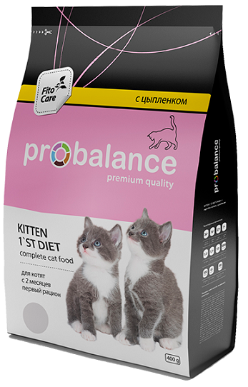 Сухой корм ProBalance 1'st Diet Kitten для кошек и котят