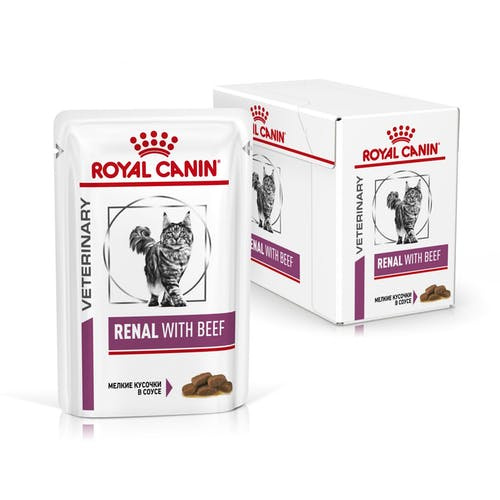 Консервы Royal Canin Renal (Говядина) для кошек и котят