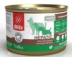 BLITZ Vetline Hepatic Dog (Индейка)