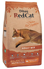 Dibaq Red Cat Adult Mix (Курица, рыба)