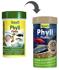 Tetra Корм TetraPhyll Flakes для травоядных рыб