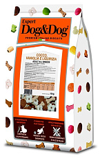 Dog&Dog Expert Печенье с кокосом, ванилью и лакрицей