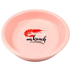 Mr.Kranch Миска Креветочка розовая