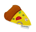 Beeztees Игрушка для кошек Пицца, 11,5 см