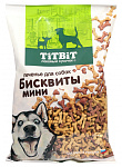 ТИТБИТ Бисквиты мясные мини печенье для собак