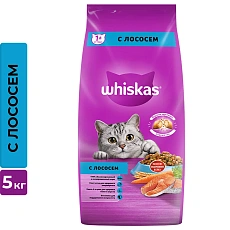 Whiskas для взрослых кошек (Лосось)
