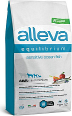 Alleva Equilibrium Sensitive Adult Mini/Medium (Океаническая Рыба)