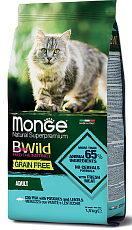 Monge Cat Bwild Grain Free Adult (Треска)