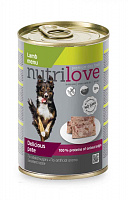 Nutrilove Pate Dog Lamb – Garfield.by