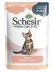 Schesir Kitten Care (Курица в желе)