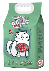 FOR CATS Наполнитель Magic Balls Ultra (алоэ вера)