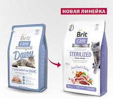 Brit Care Cat Daisy I've to control my Weight (Индейка)