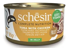Schesir C&B Adult Cat (Тунец, цыпленок в желе)