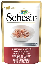 Schesir Пауч Tuna Shrimps (Тунец, креветки)