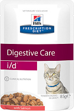 Hill's Prescription Diet i/d Digestive Care Влажный корм для кошек (лосось)