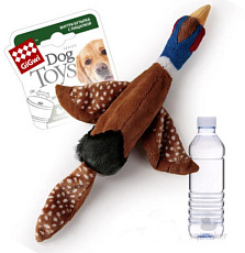 GiGwi Птица с пластмассовой бутылкой и пищалкой