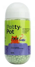 Potty-Pot Дезодорирующие гранулы Свежесть сада