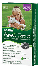 Natural Defense Капли для кошек и котят от блох/клещей