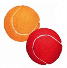 Trixie "Теннисные мячики", 6 см 2 шт/уп