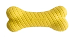 Playology Двухслойная жевательная косточка DUAL LAYER BONE с ароматом курицы, желтый