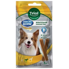 Triol DENTAL NORM Палочки жевательные для собак средних пород