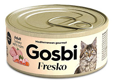 Gosbi Fresko Cat (Индейка и ветчина)