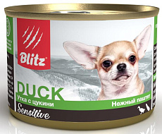 BLITZ Sensitive Dog (Утка, цукини)