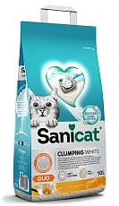 Sanicat Clumping White DUO Vanilla & Mandarin