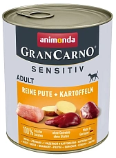 Gran Carno Sensitiv Adult Dog (Индейка, картофель)