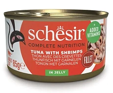 Schesir C&B Cat (Тунец, креветки в желе)