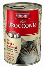 Консервы Brocconis Cat (говядина и птица)
