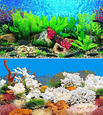 Barbus Фон аквариумный Гавайи / Коралловый риф