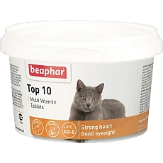 Кормовая добавка для кота Beaphar Top 10, 180 таб