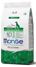 Monge Dog Daily Maxi Puppy&Junior (курица, рис)