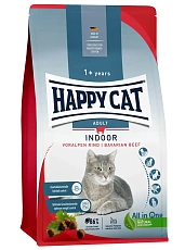 Happy Cat Adult Indoor (Баварская говядина)