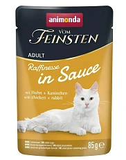 Vom Feinsten Adult Raffinesse (Курица и кролик в соусе)