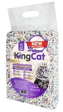 KingCat Наполнитель Жемчужный Тофу (Лаванда)