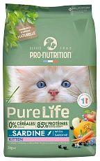 Flatazor Pure Life Kitten (Сардины)