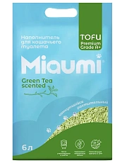 Miaumi Наполнитель TOFU Green tea