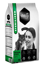 Amity Premium Sterilized Cats (Курица и рис)