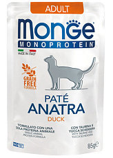 Monge Cat Mono Paté (Утка)